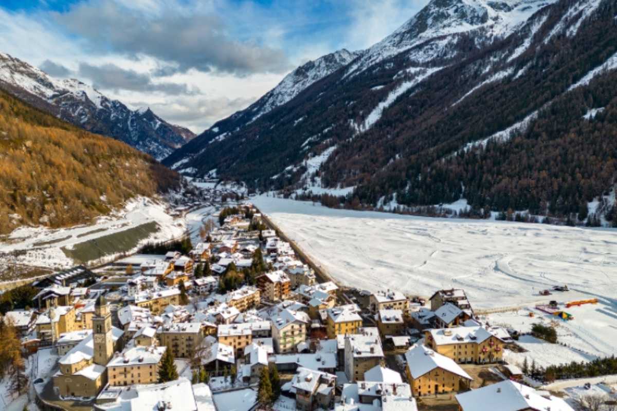 Cogne e i suoi paesaggi innevati